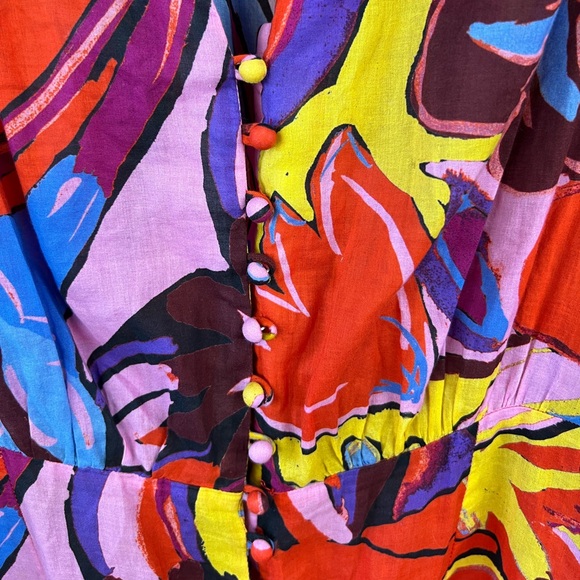 Rebecca Vallence | Positano Short Kaftan Beach Dress - Picture 5 of 14